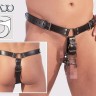 Труси БДСМ Men's Leather String S/M