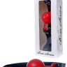 Кляп Fetish Boss Series - Ball Gag rubber Red 1, BS6100032