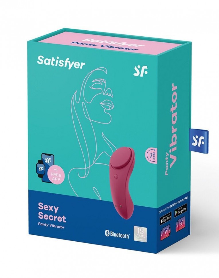 Смарт-вибратор в трусики Satisfyer Sexy Secret (мятая упаковка)