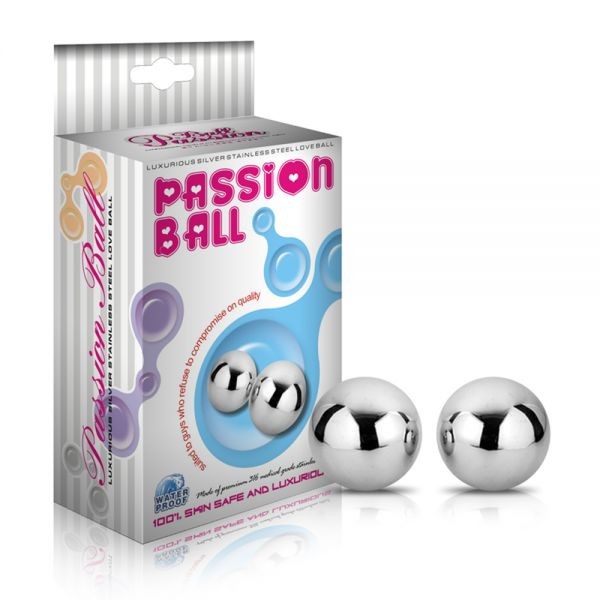 Вагінальні металеві кульки Passion Dual Balls 20mm