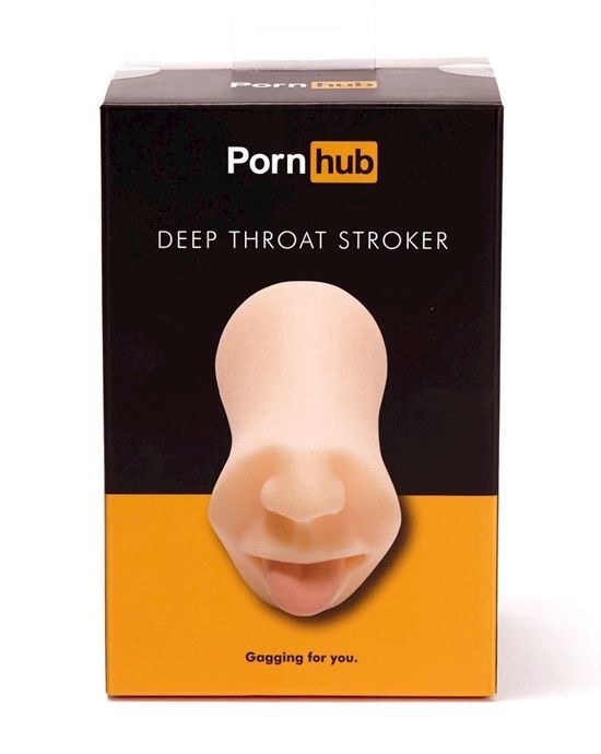 Мастурбатор ротик Pornhub Deep Throat Stroker с язычком