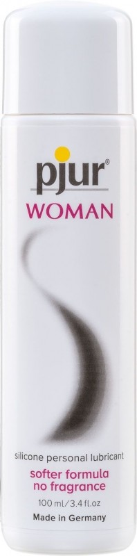 Змазка на силіконовій основі pjur Woman 100мл, без ароматизаторів та консервантів спеціально для неї