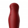 Смарт вибратор-пульсатор Zalo — King Wine Red, кристалл Swarovski(повреждена упаковка)