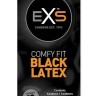 Презервативи Exs чорні латексні BLACK Latex VEGAN 12 штук