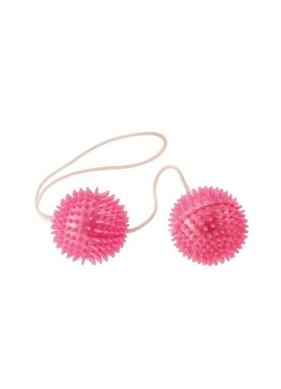 Вагинальные шарики Girly Giggle, 3 см (светло-розовый)