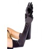 Рукавички One Size Extra Long Opera Length Satin Gloves від Leg Avenue, чорні