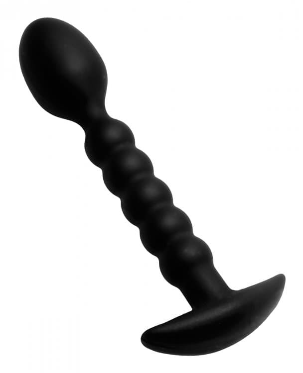 Prostatic Play Sojourn Slim Ribbed - массажер простаты, 10,7х2,5 см