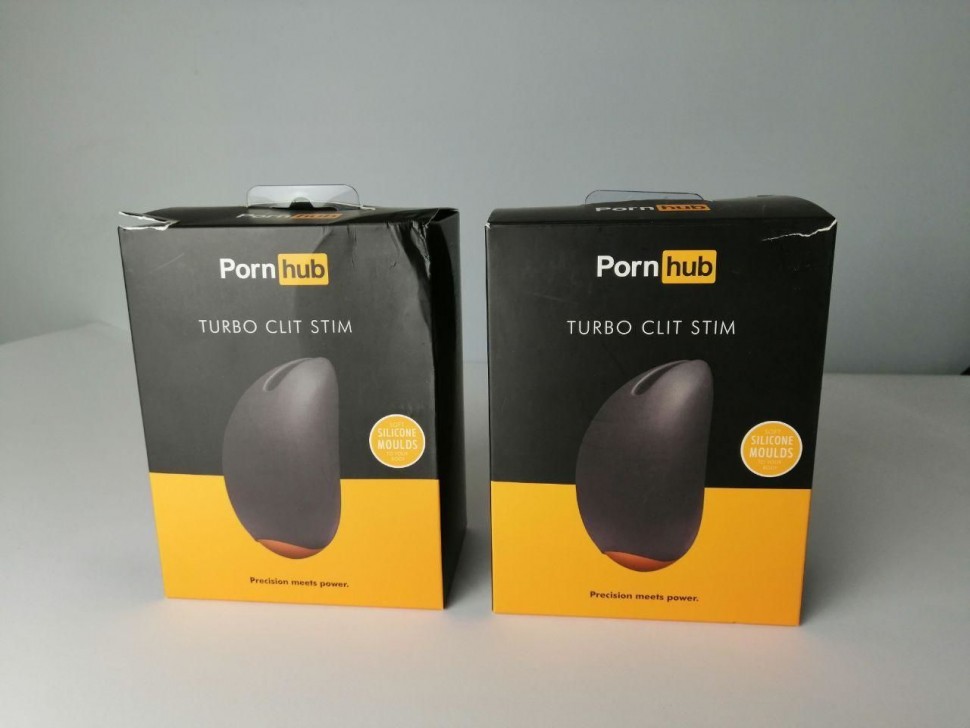 Вибромассажер Pornhub Turbo Clit Stim (испорченная упаковка)