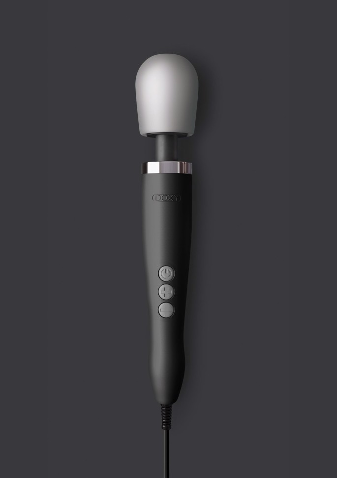 Вібромасажер-мікрофон DOXY Massage Wand, Black, Черный