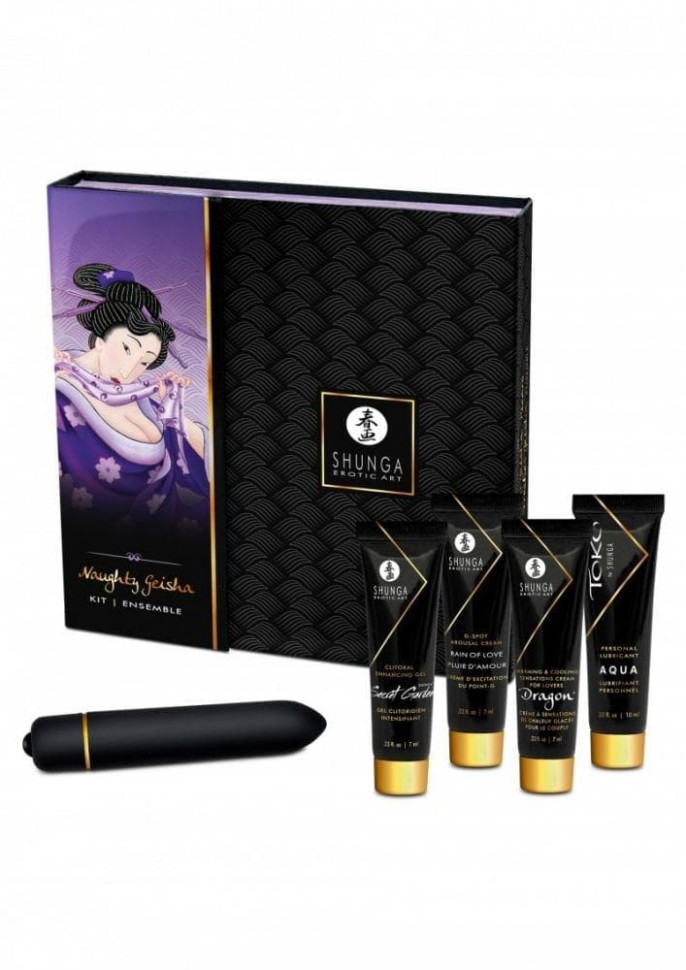 Shunga набор возбуждающей косметики Naughty Geisha Kit 
