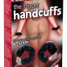 Наручники Bigger Furry Handcuffs, 6 - 12 см, чорні