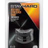 Ерекційна насадка Stay Hard Beef Ball Stretcher Snug чорна, 3.8 см
