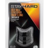 Кільце ерекційне STAY HARD BEEF BALL STRETCHER SNUG XLONG Чорне, 3.8 х 2.5 см