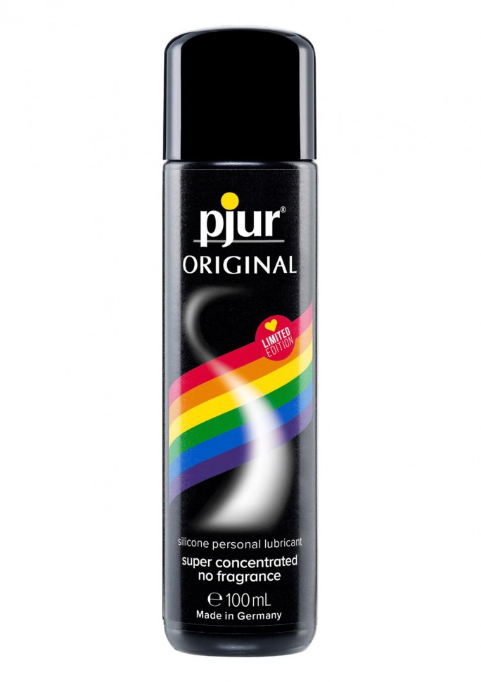 Pjur Original Rainbow - универсальная смазка на силиконовой основе, 100 мл.