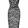Мереживна сукня, F301 Noir Handmade Catalyst зі шнурівкою, чорна, розмір M