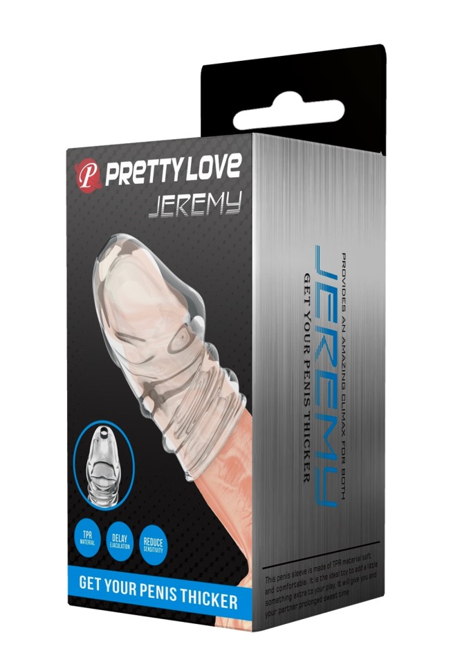 Насадка стимулююча Pretty Love - Jeremy Clear, BI-026249-1