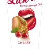 Веганський масажний гель на водній основі з ароматом і смаком вишні-Lick-it Cherry, 50 мл