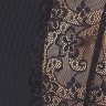 Сорочка приталенная с чашечками ZOJA CHEMISE black L/XL - Passion Exclusive, трусики