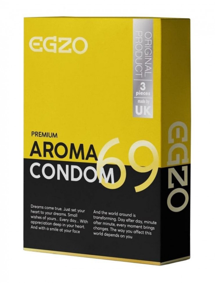 EGZO Aroma №3 - ароматизированные презервативы