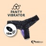 Вібратор в трусики FeelzToys Panty Vibrator Pink з пультом дистанційного керування, 6 режимів роботи