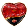 Масажна свічка-серце Plaisirs Secrets Peach (35 мл)