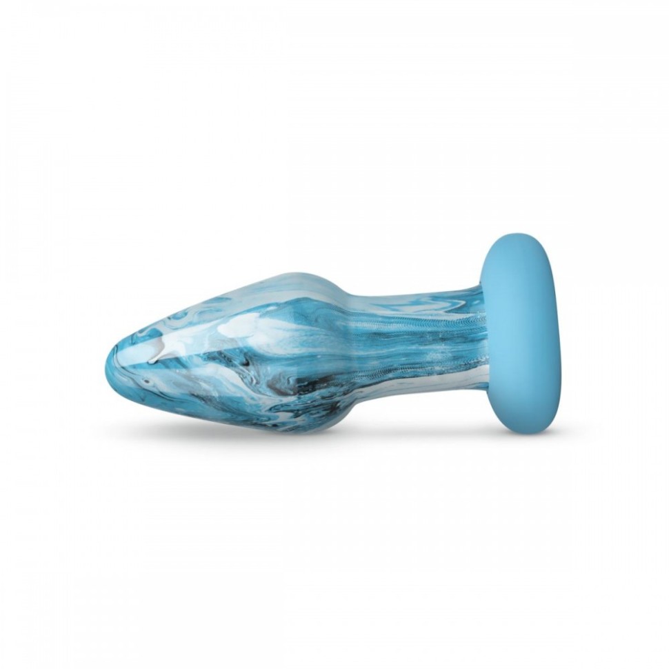 Анальная пробка Gildo - Ocean Curl Glass Butt plug