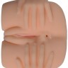 Мастурбатор Вагіна-Анус Delicate hand masturbator без вібрації тілесний
